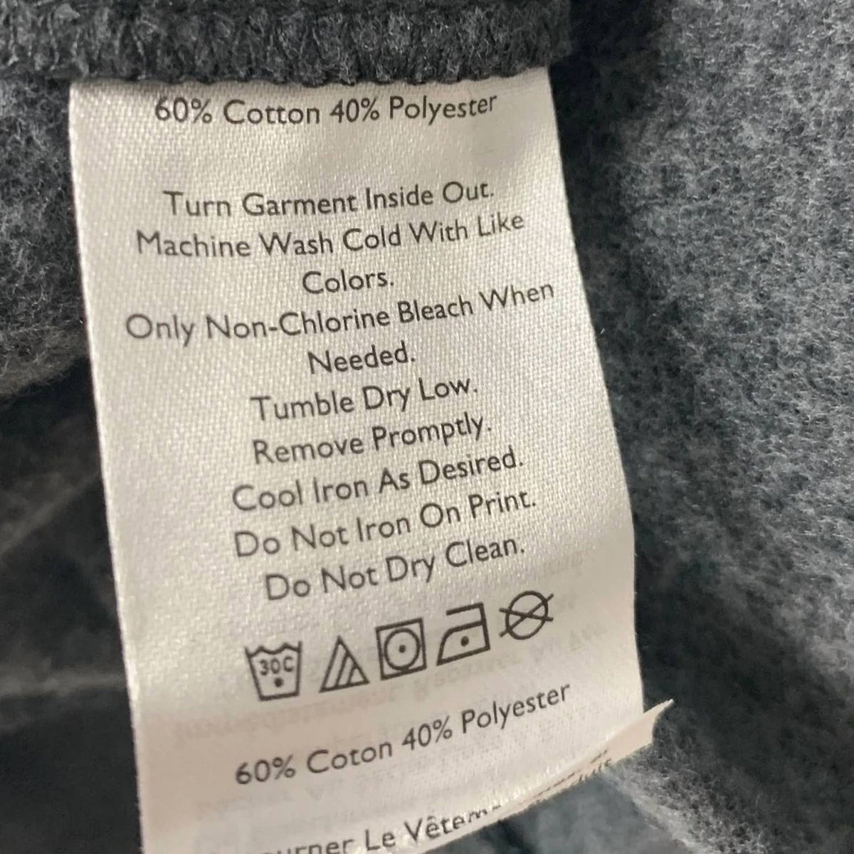 Men's Long Sleeve Camp Fleece Graphic Sweatshirt