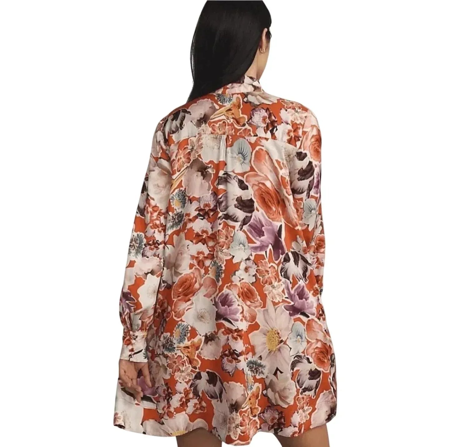 Maeve - The Caroline Tie Neck Mini Dress - Rack Hunt