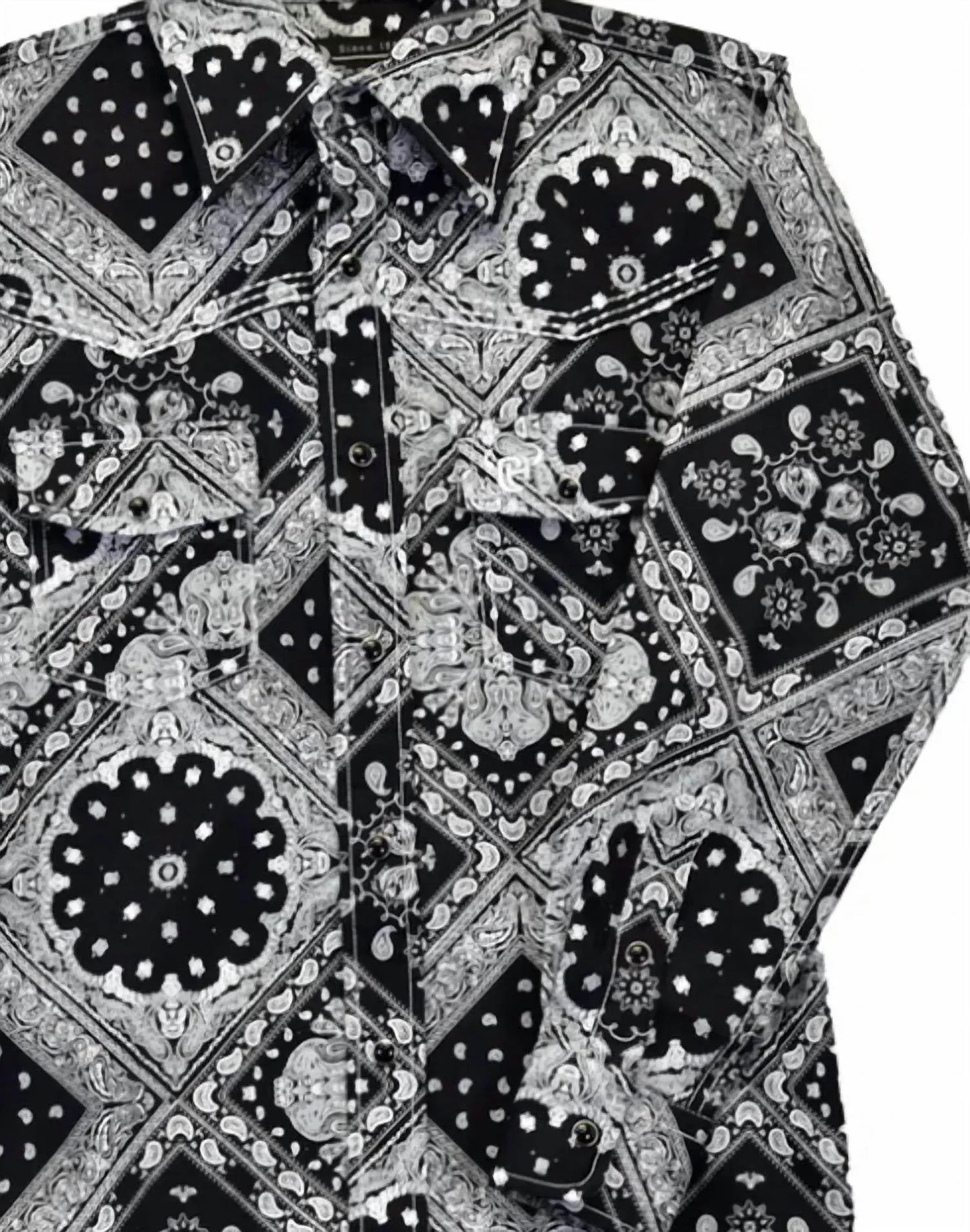 Cowboy Hardware - Boy's Bandana Long Sleeve Print - Rack Hunt