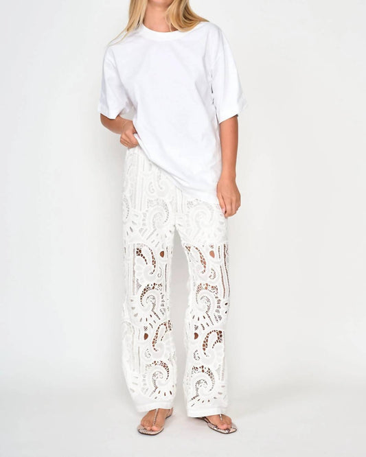 Gemini Embroidered Pant