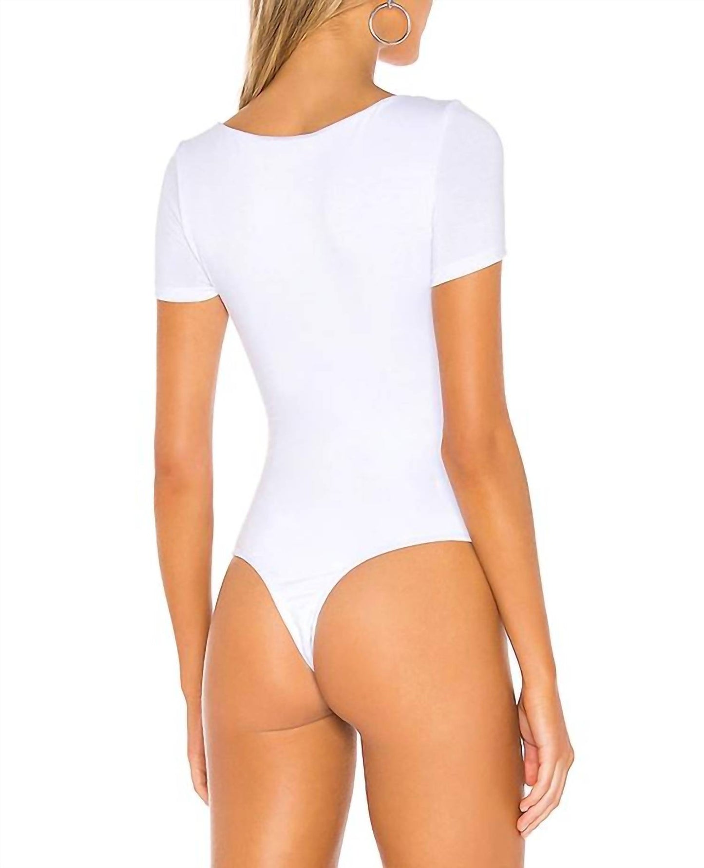 Al Square Neck Bodysuit