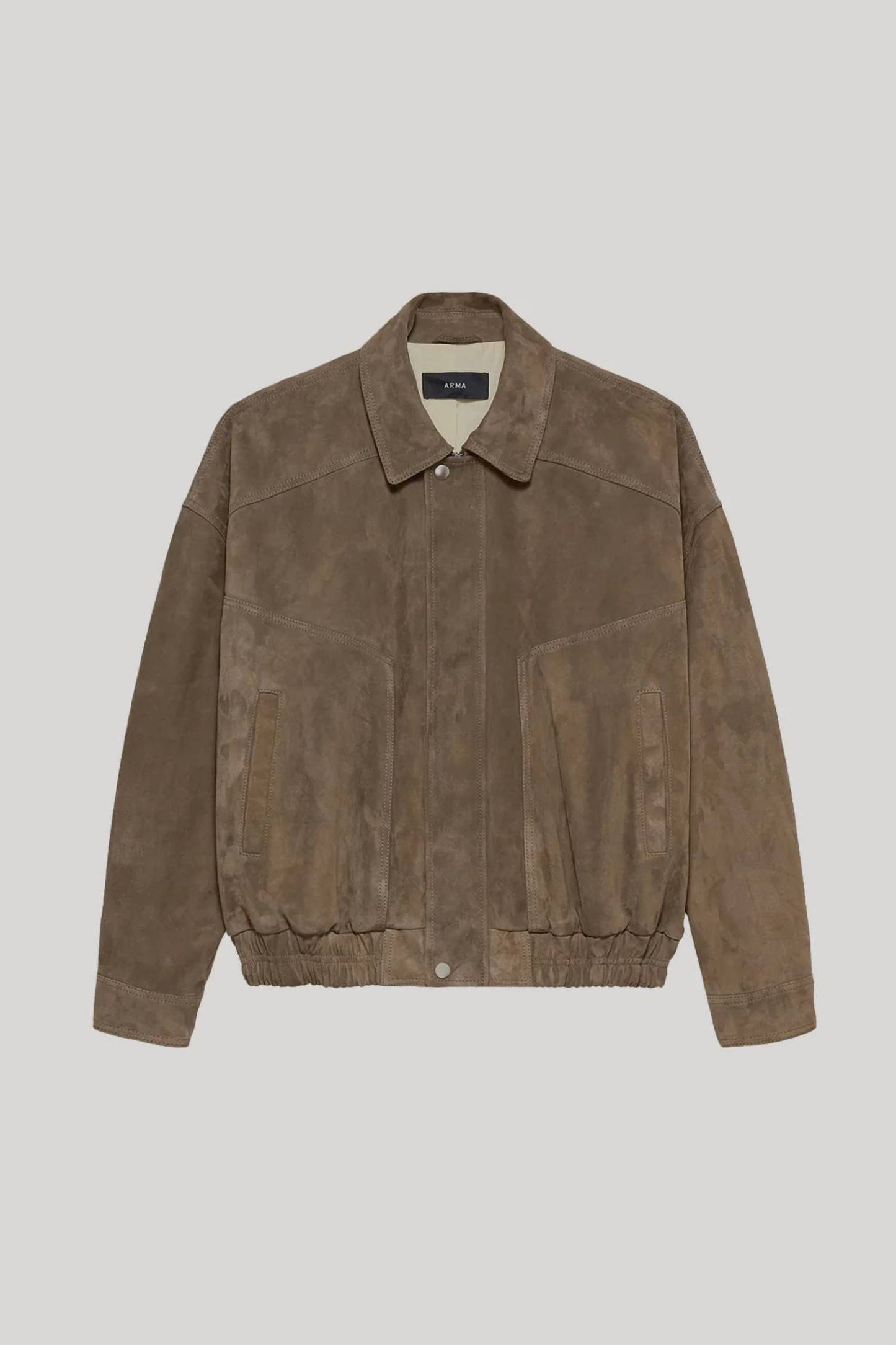 Frederica Suede Bomber Jacket