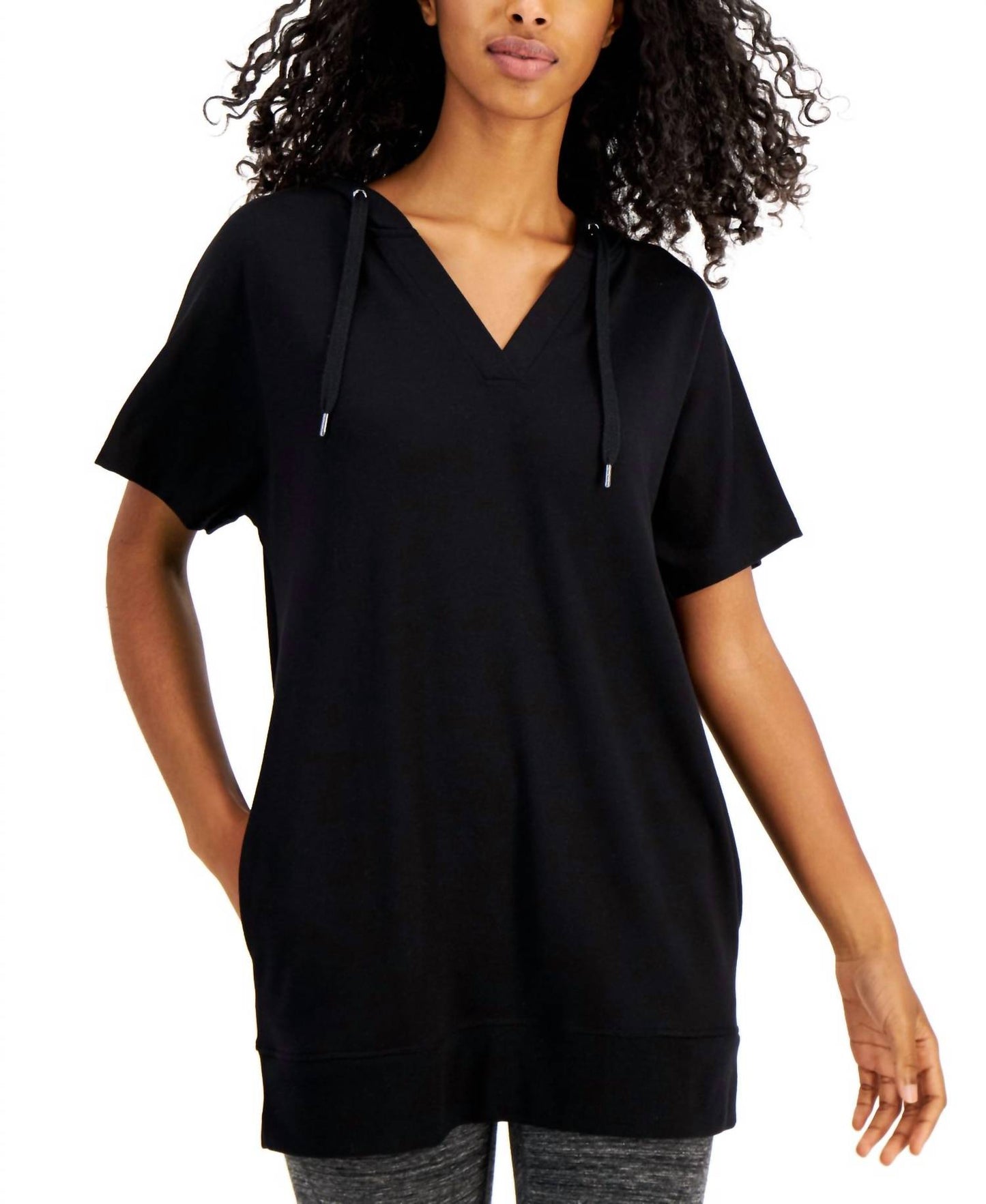 Activewear Tunic Hoodie