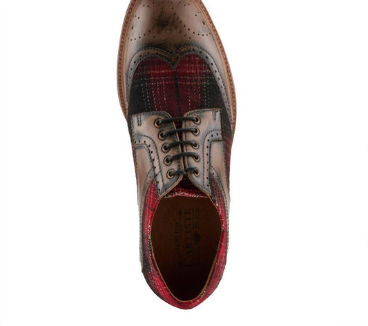 Men's Thavo Plaid Oxford Shoe