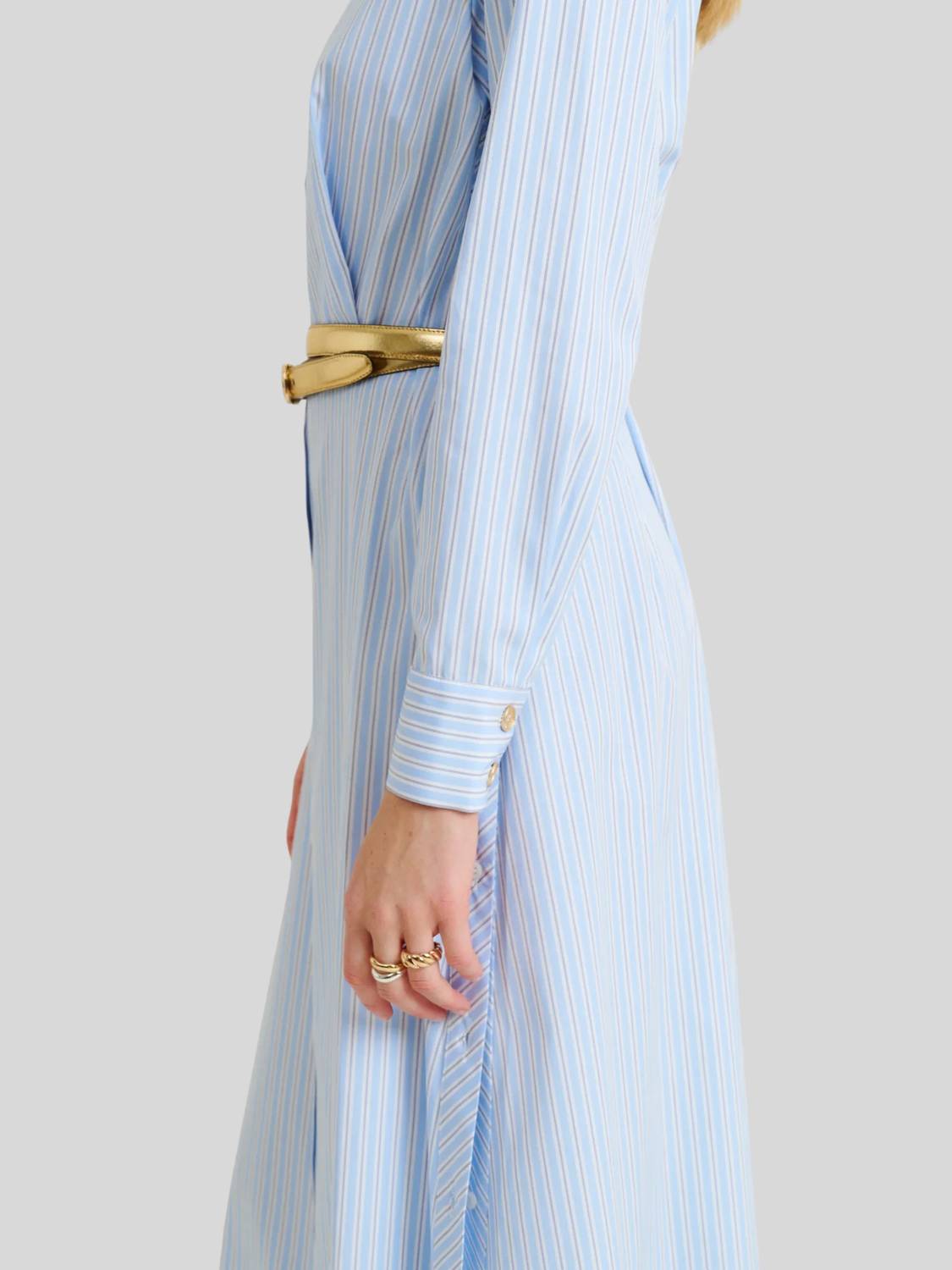 Yvette Belted Shirtdress