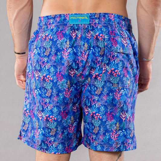 Coral Jungle Swim Trunk - Plus