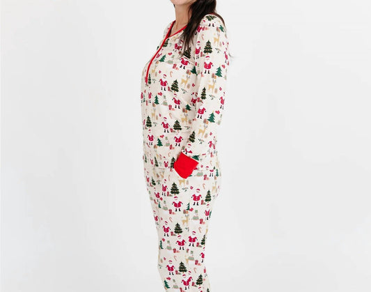 Cozy Christmas Bamboo Jogger Pajama Pants