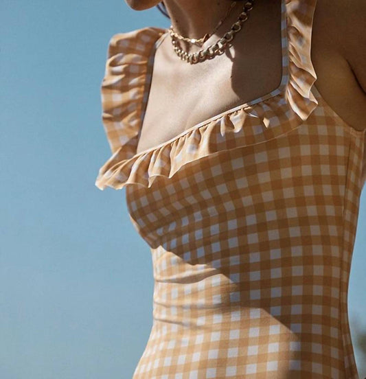 Flounce One Piece