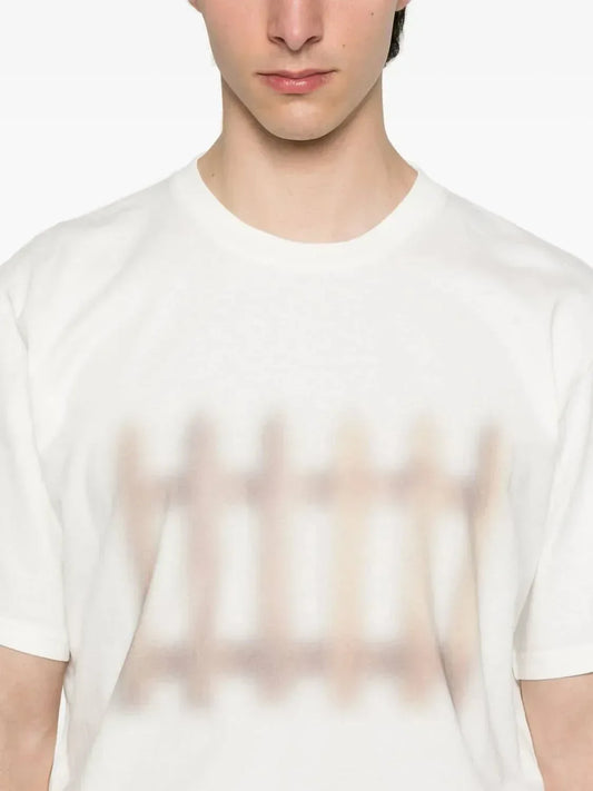 JW Anderson - Fence Printed T-shirt - Rack Hunt