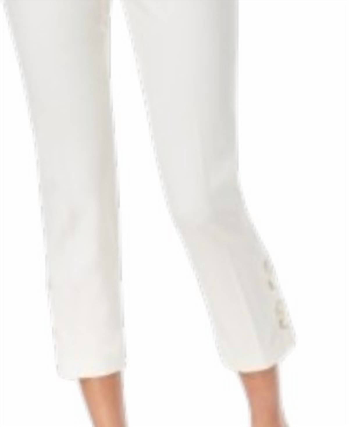 Women's Cropped Lace Up Pants