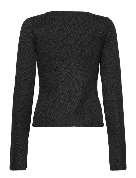 Résumé - Women's Viennars Knit Keyhole Neck Blouse - Rack Hunt