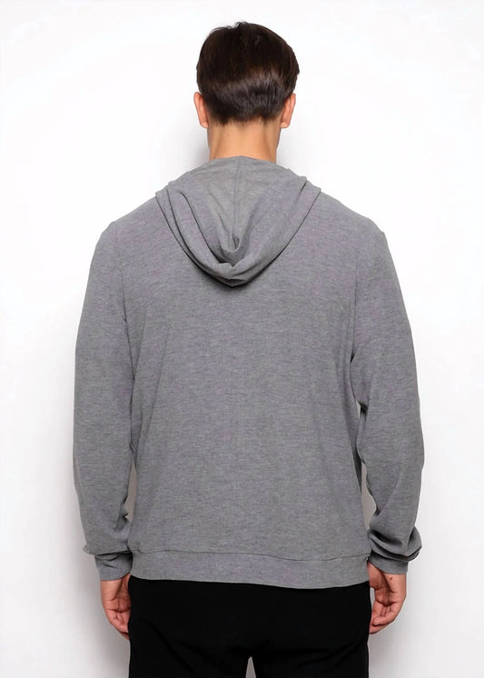 Postmarc - Stretch Knit Zip Hoodie - alternate view - Rack Hunt