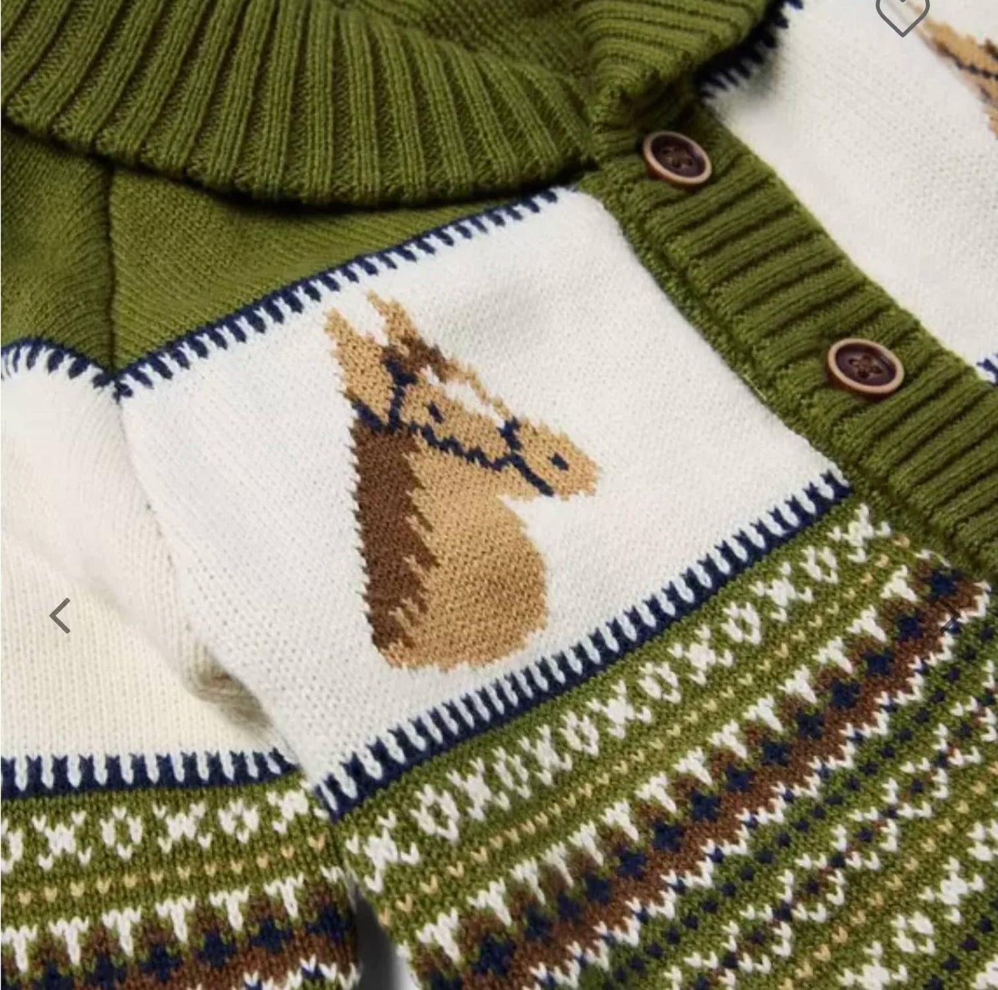 Kid's Heritage Rider Shawl Cardigan