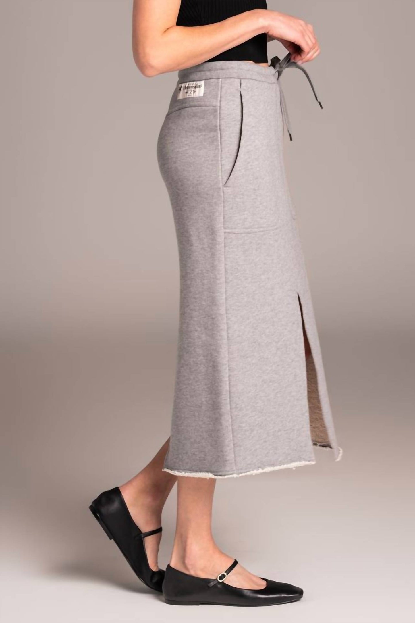 Jersey Midi Skirt
