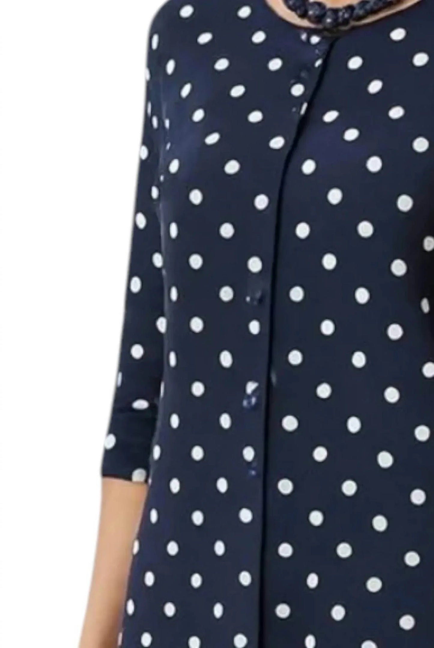 Calypso - Polka Dot Blouse Top - Rack Hunt