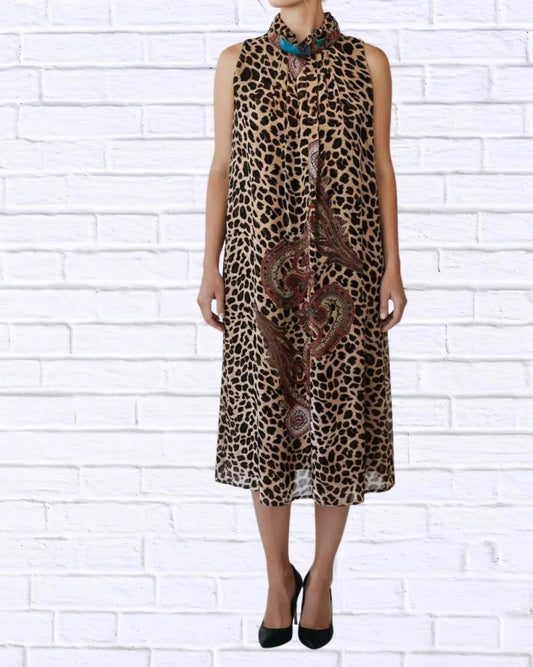 Diva USA - Print Sleeveless Maxi Dress - Rack Hunt