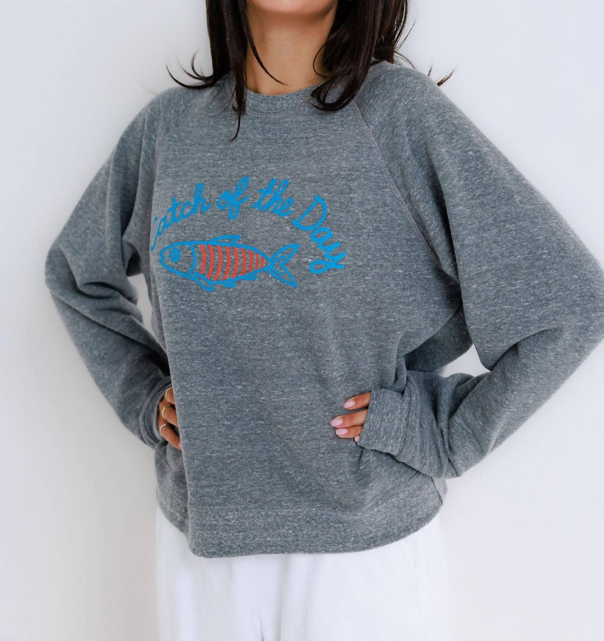 Catch Of The Day Crew Sweatshirt