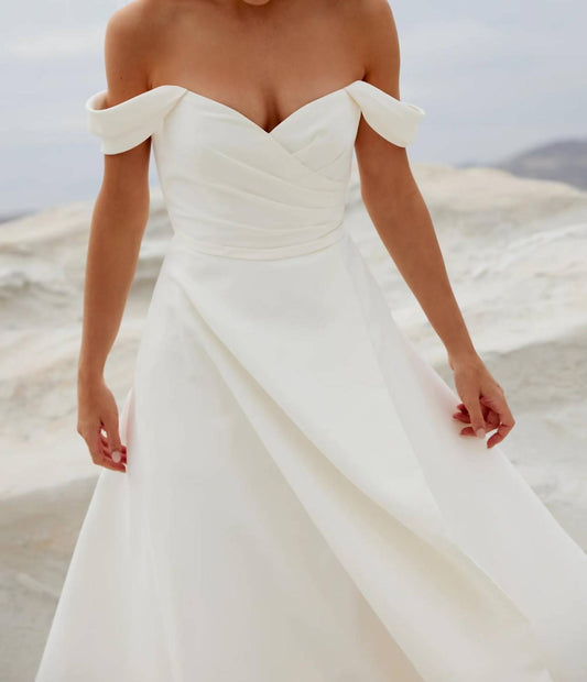 Rey Satin Wedding Dress