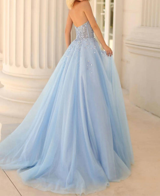 Strapless Maxi Dress
