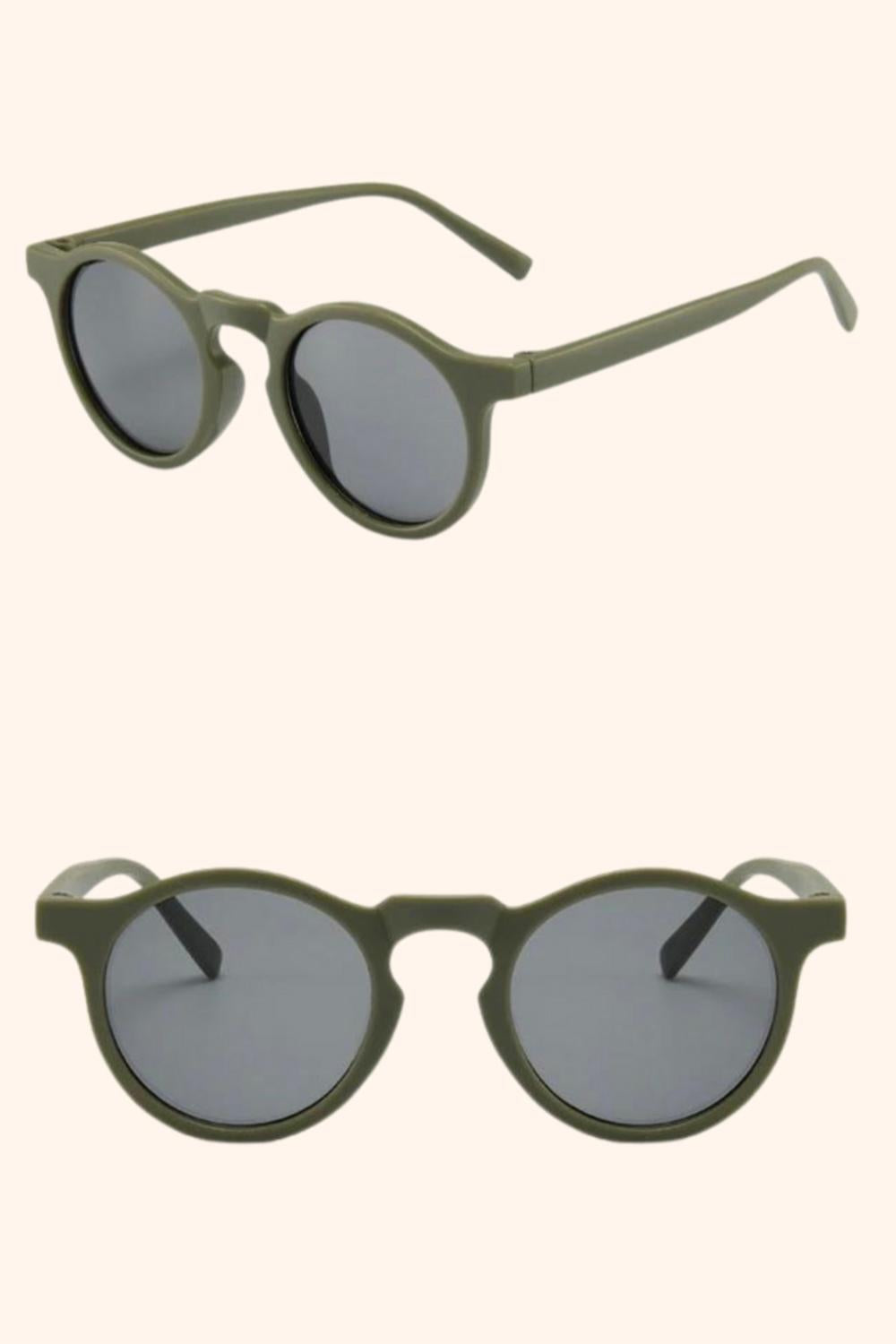 Girls' Rounded Matcha Sunnies