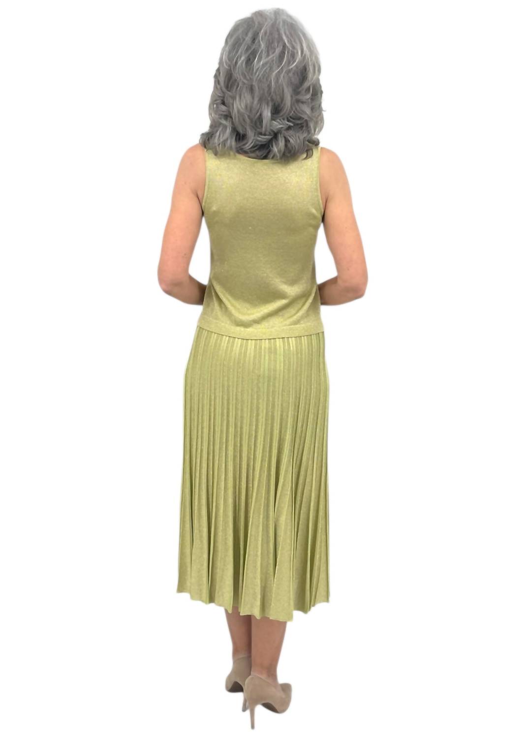 Women's Gala Lurex Tank Top
