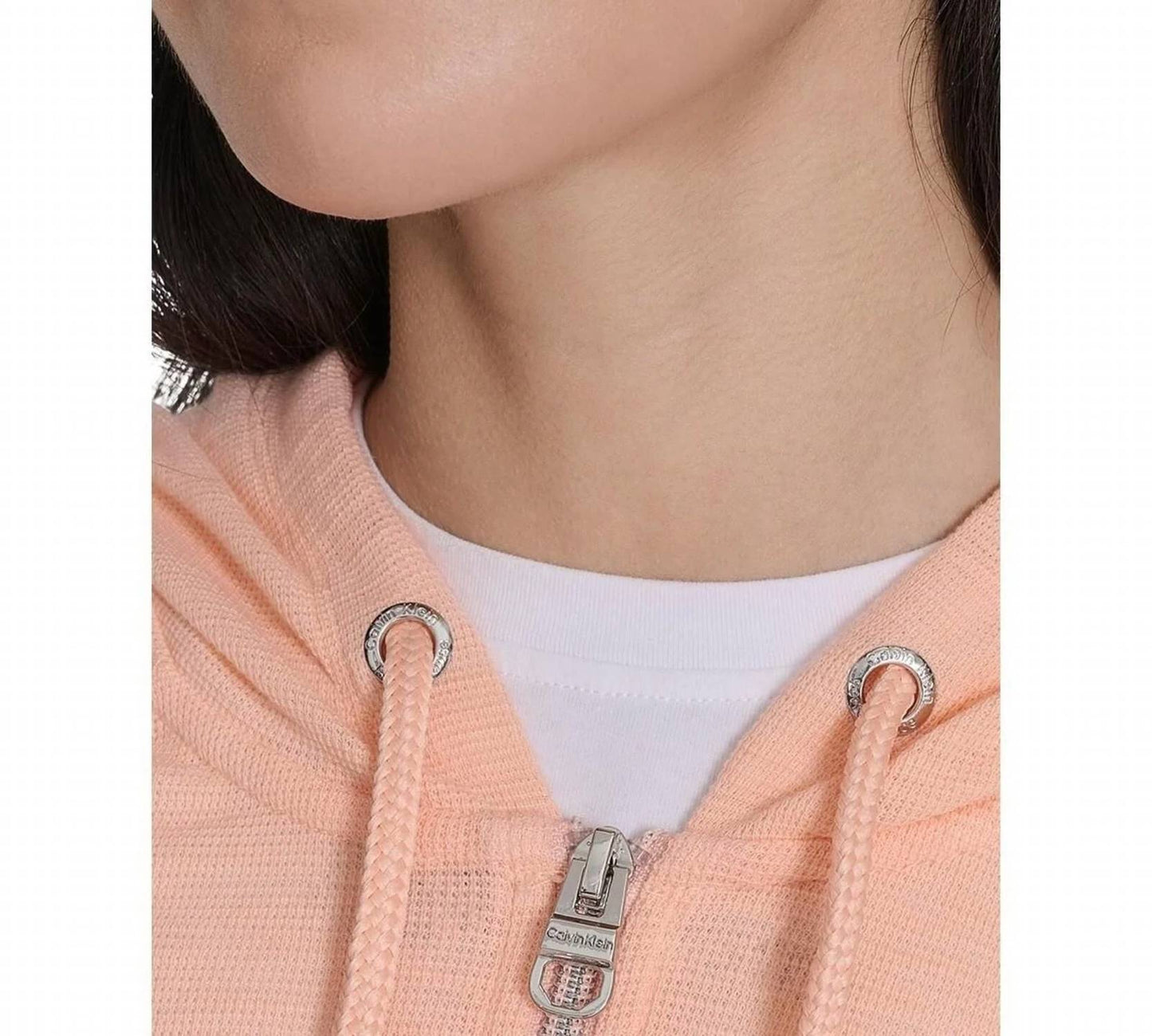 Performance Rouched-sleeve Zip Hoodie