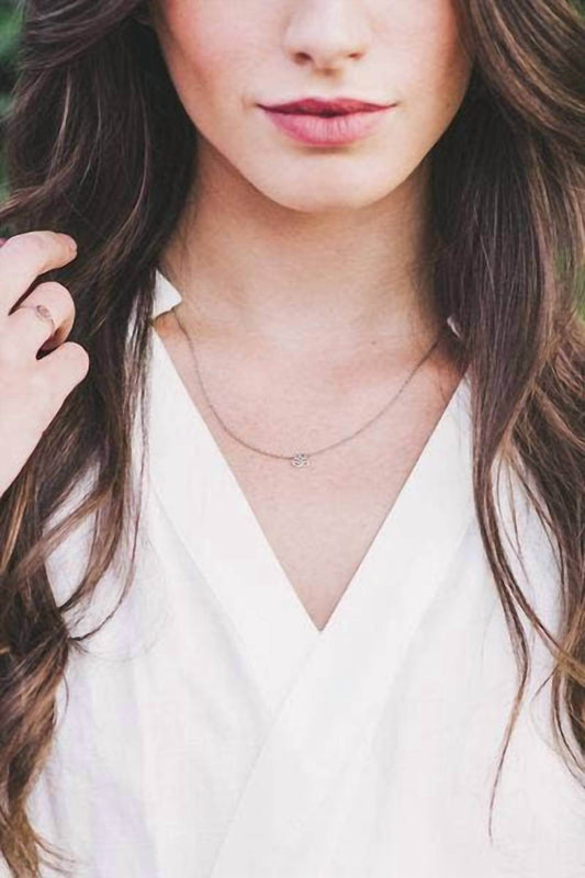 Purpose Jewelry - Rhodium Charm Necklace - Rack Hunt -