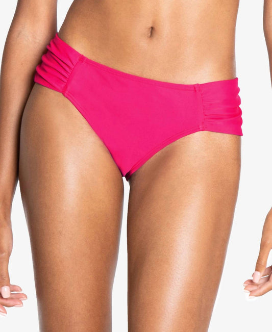 Women's Ruched-side Bikini Bottoms