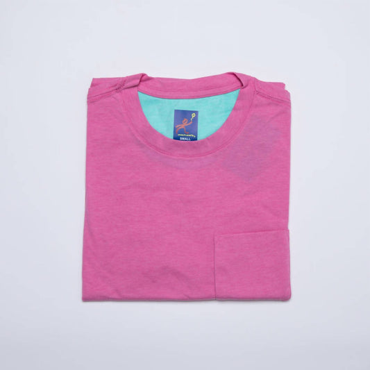 Solid Crew Neck T Shirt