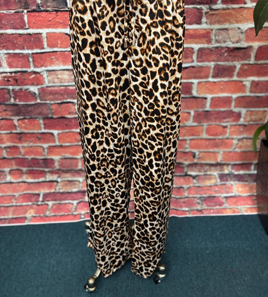 Wild Side Leopard Lounge Pant - Plus