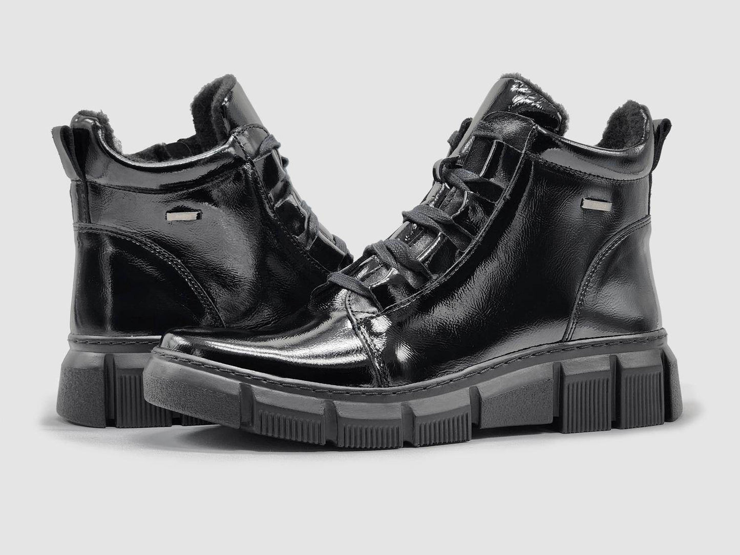 Helios - Women's Ino Fleece-lined Zip-up Leather Boots - Rack Hunt -