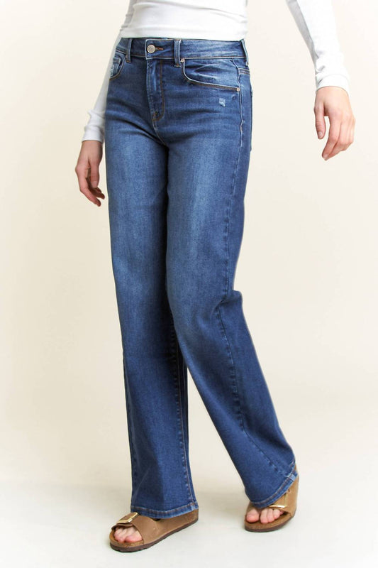 High Rise Wide Leg Jeans