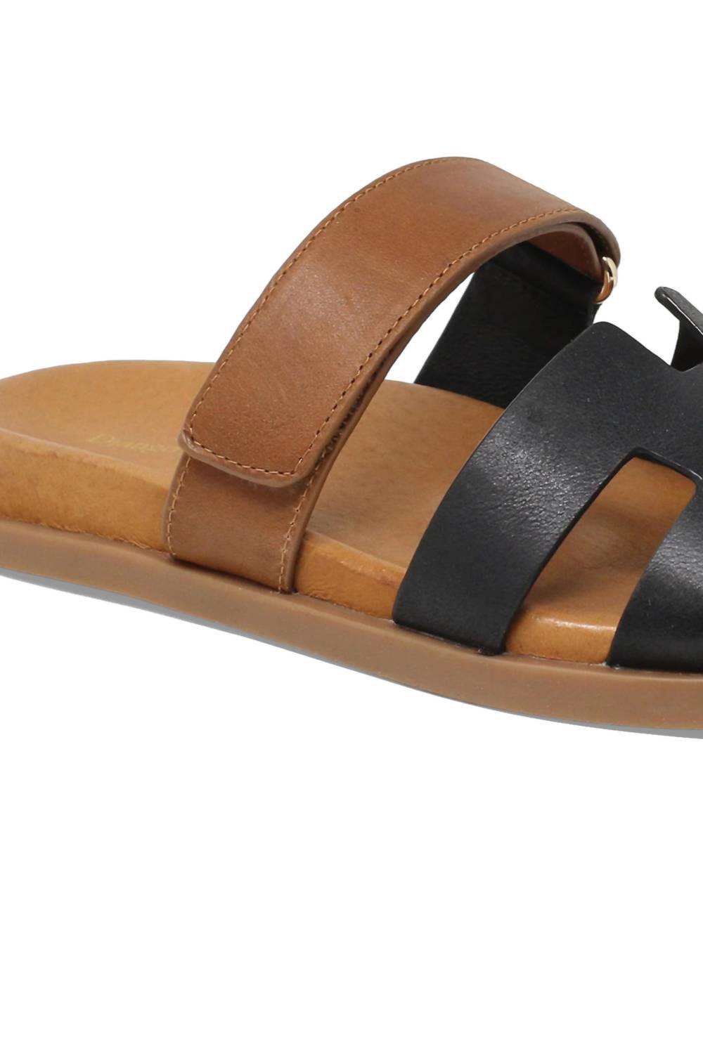 Women's Nodette Flat Leather Sandal