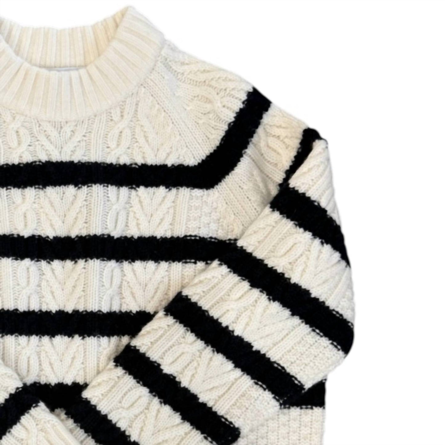 Women's Cameron Stripe Crew Sweater