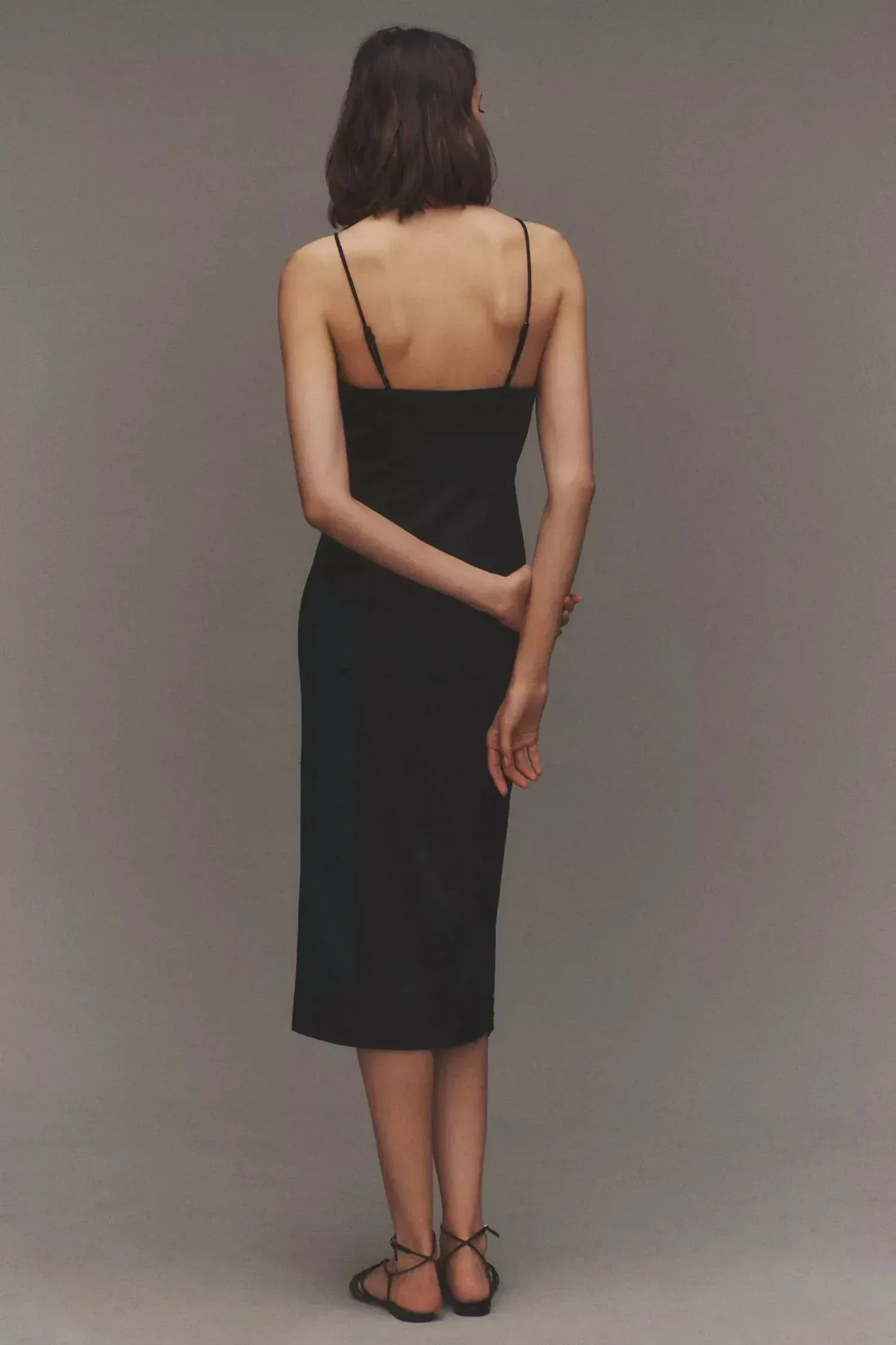 BHLDN - Women's 3d Floral Column Midi Dress - Rack Hunt