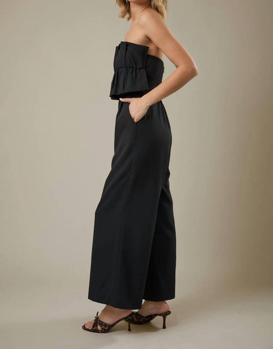 Ruffle Bodice Jumpsuit
