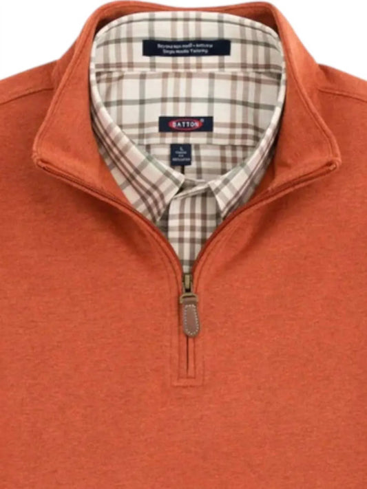 Batton - Men's Quarter Zip Sweater Vest - Rack Hunt