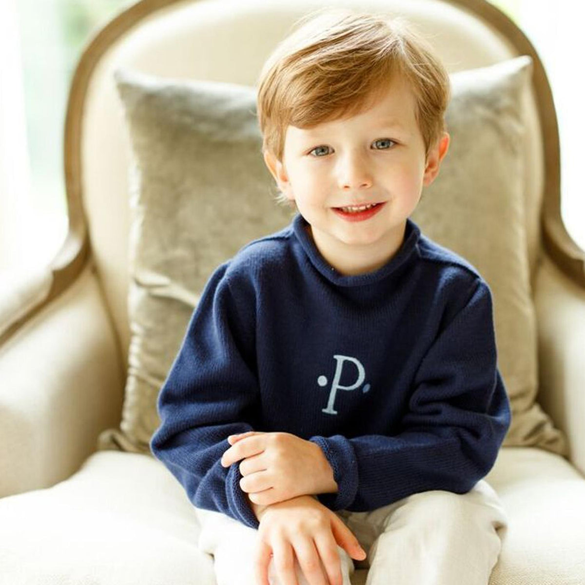 Kid's Jersey Rollneck Sweater