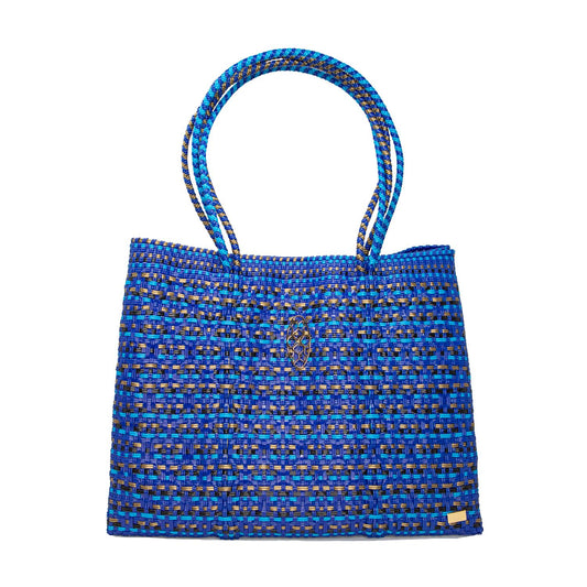 Women's Travel Woven Patterned Tote Bag With Clutch