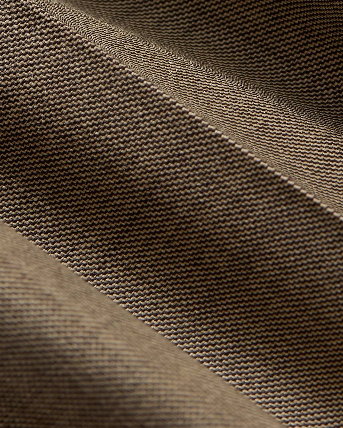 Men's Parker Flat Front Sharkskin Wool Trouser