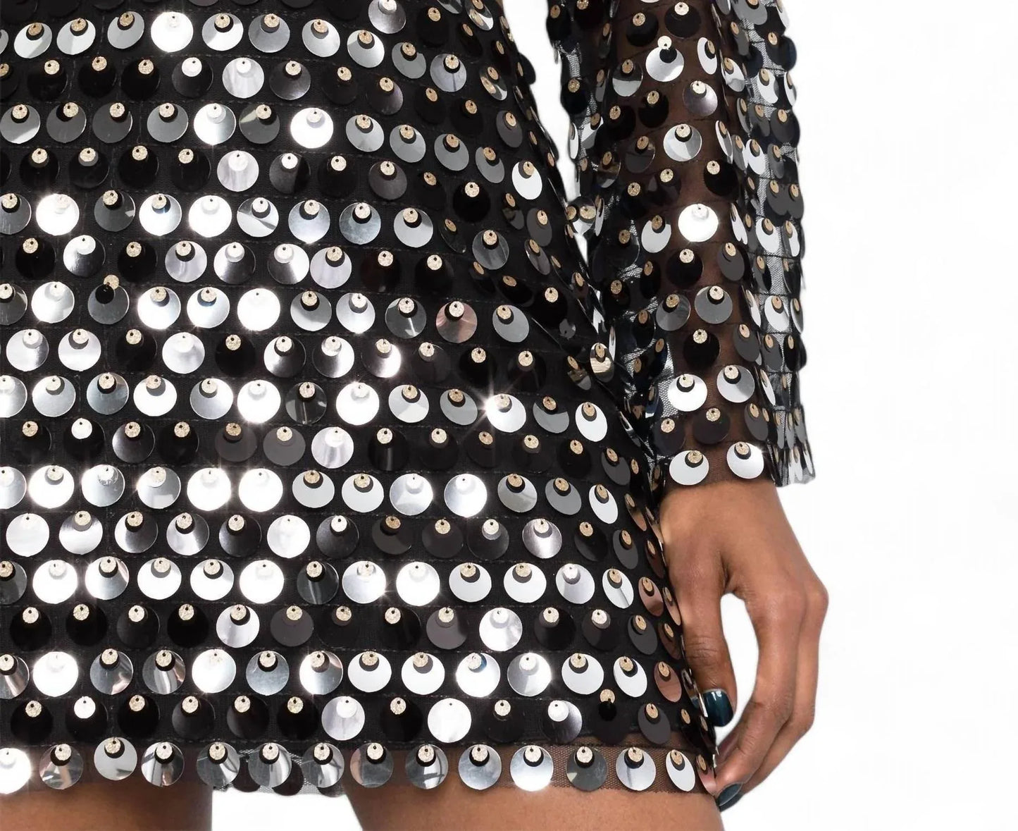 THE NEW ARRIVALS - PRE-LOVED Edie cutout sequin dress - Rack Hunt