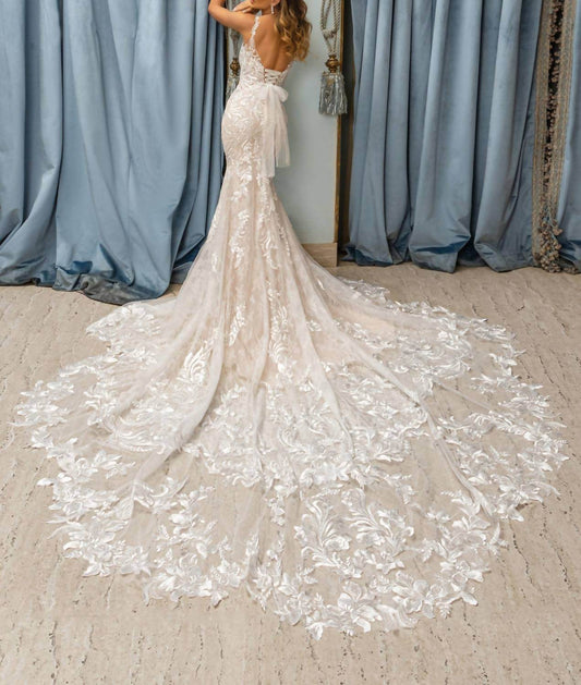 Kitty Chen Couture - Luna All Over Lace Gown - Rack Hunt -