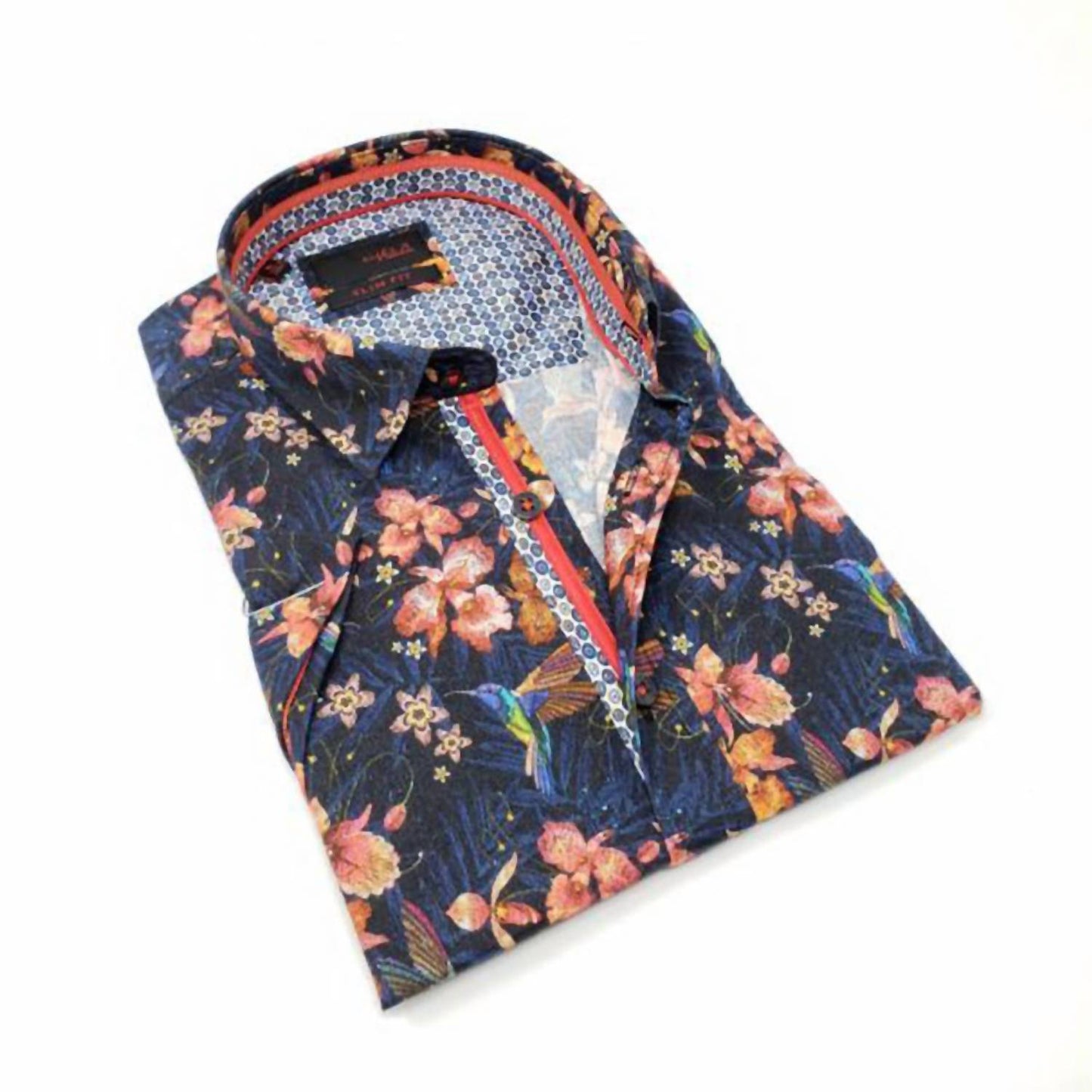 Garden Print Short Sleeve Shirt