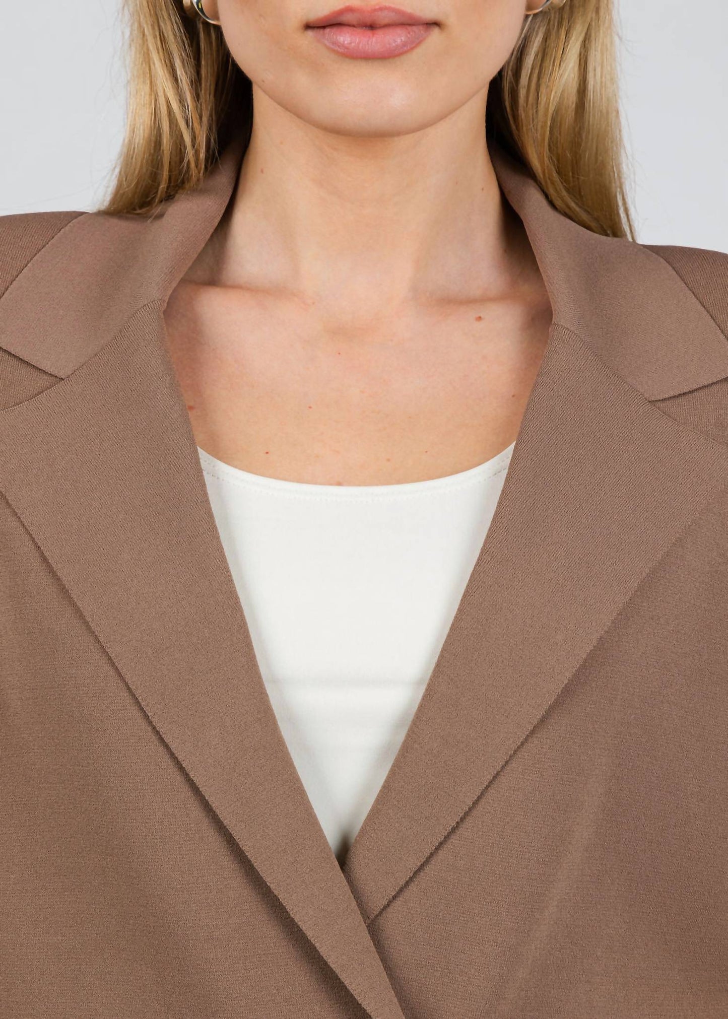 Beaded Trim Blazer