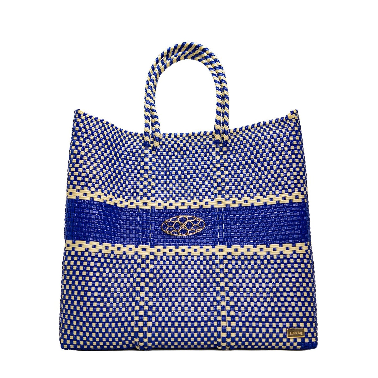 Women's Medium Woven Regular Strap Tote Bag