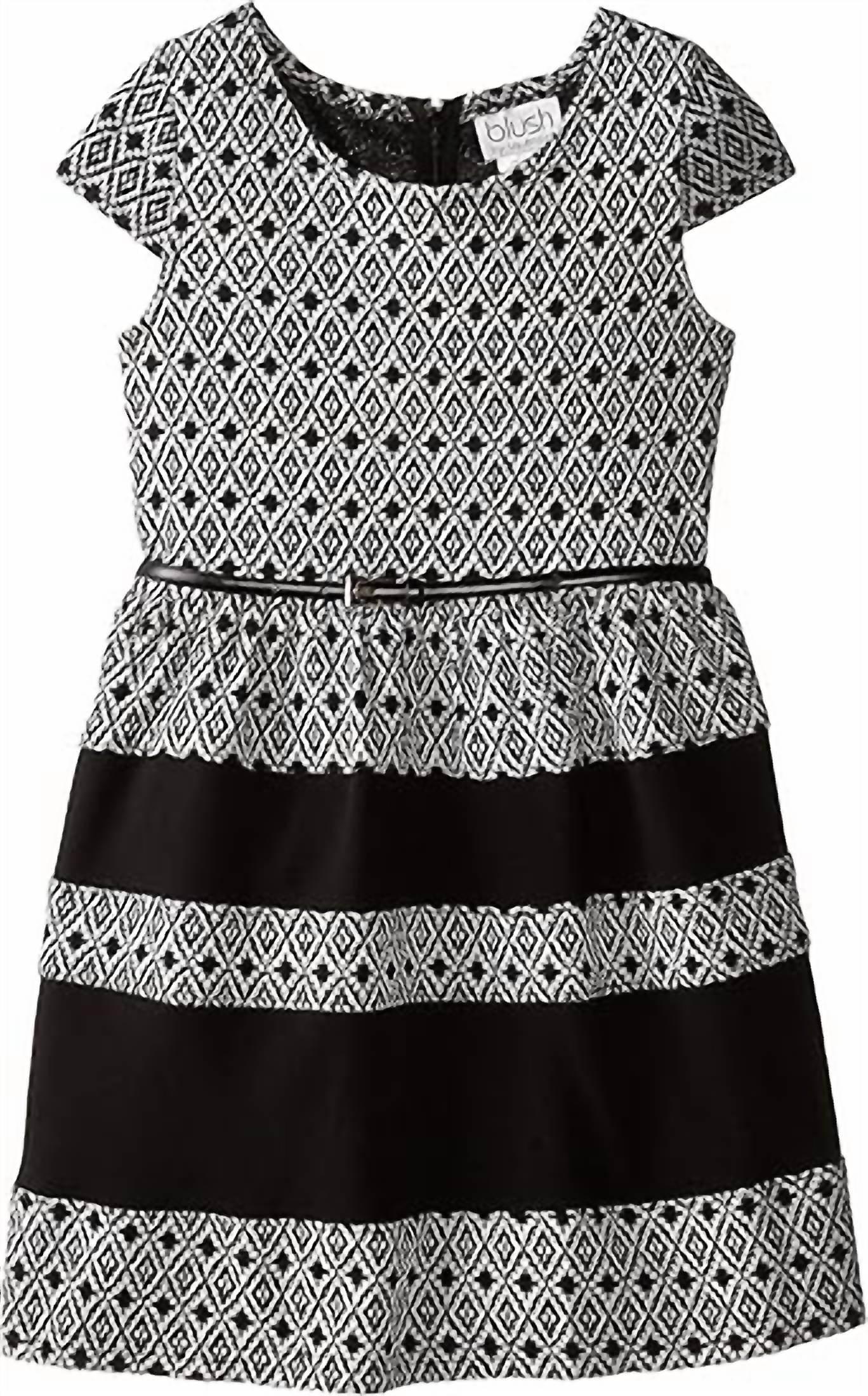 Blush By Us Angels - Girl's Cap Sleeves Dress - Rack Hunt