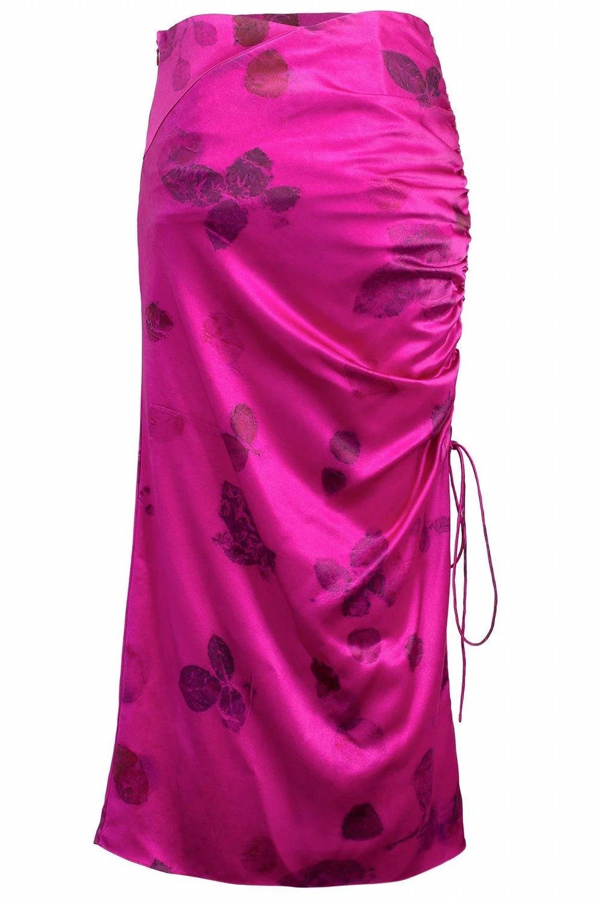 Side Ruched Pencil Skirt