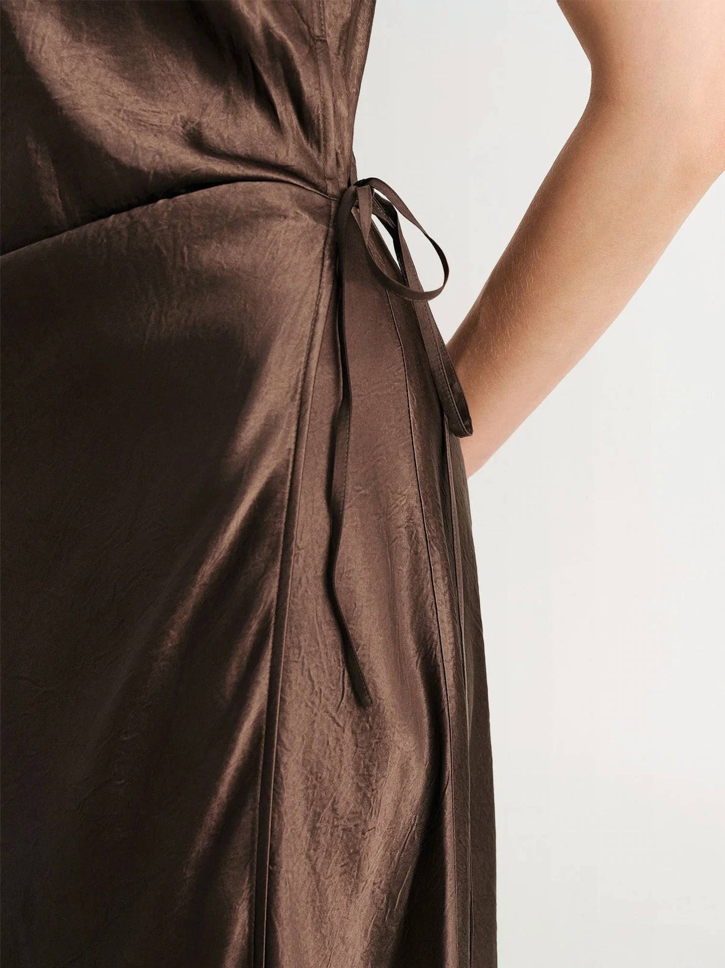 Pure Acetate Slip Dress