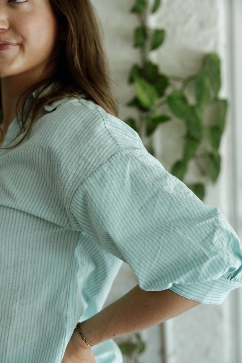 Oversized Shirt and High-Rise Short Set