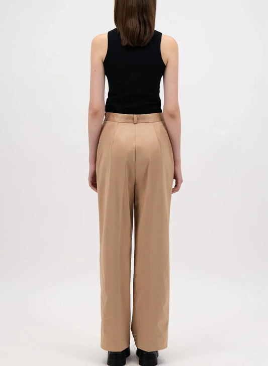 HARRIS WHARF - Pleated Wide Leg Trouser - Rack Hunt